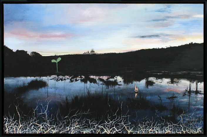regina-gaul_von-den-wurzeln-bis-zum-horizont_acryl-auf-leinwand_2013